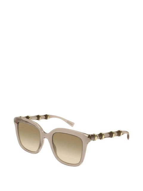 Gucci Eyewear square-frame sunglasses - Neutrals - zdjęcie produktu nr 2