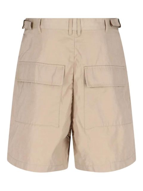 ENTIRE STUDIOS pleated cargo shorts - Neutrals