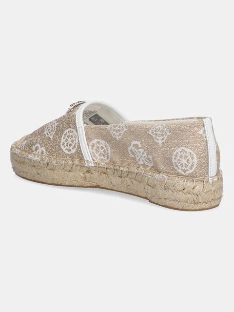 Guess espadryle JOLANDON kolor beżowy FLJDNN FAL14