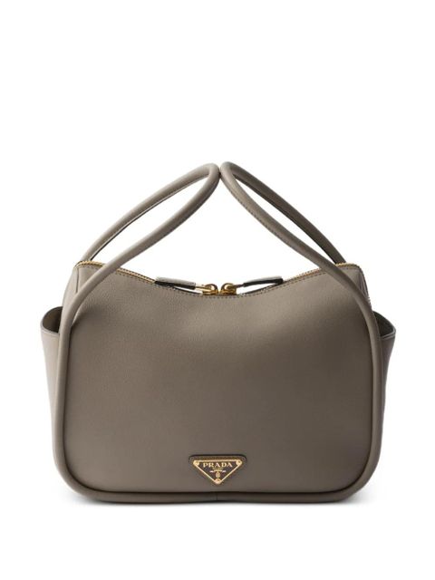 Prada Darling leather tote bag - Grey - zdjęcie produktu nr 2