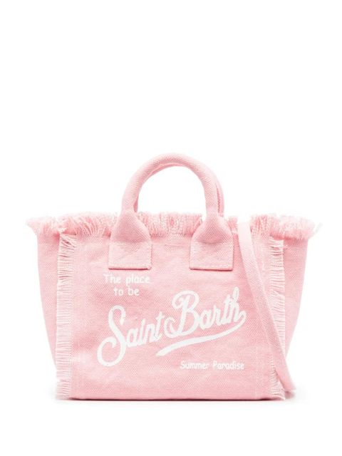 MC2 Saint Barth mini Vanity canvas tote bag - Pink - zdjęcie produktu nr 1