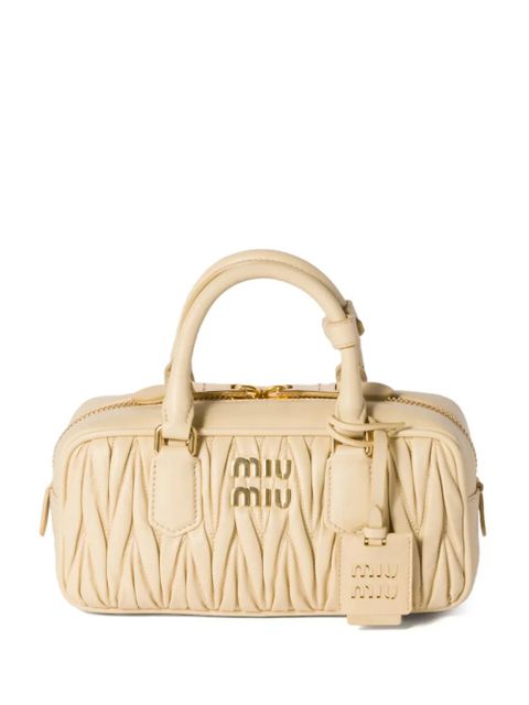Miu Miu Arcadie matelassé tote bag - Neutrals - zdjęcie produktu nr 1