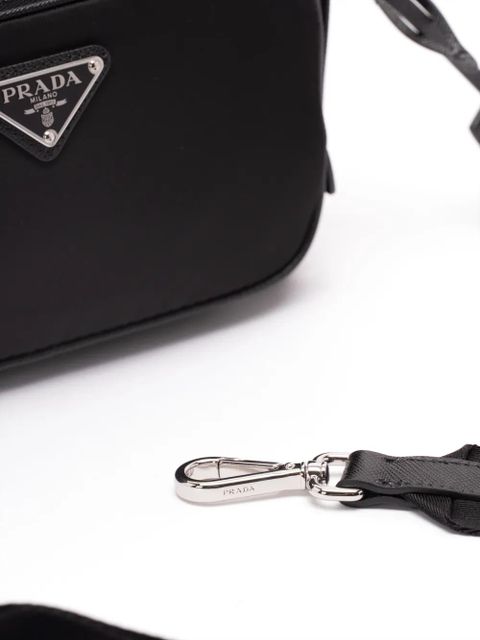 Prada zip satchel shoulder bag - Black