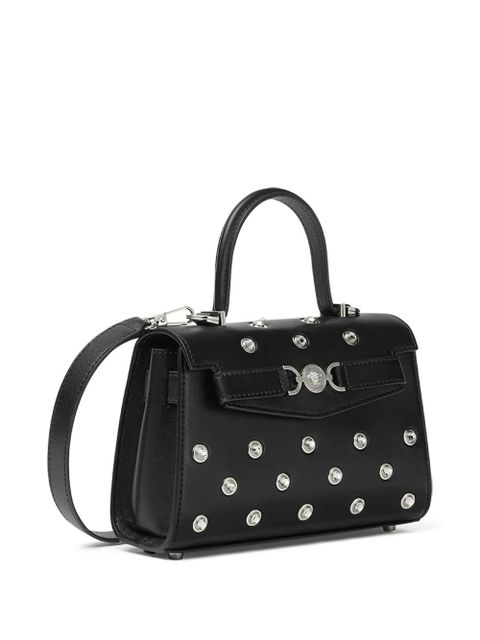 Versace small Medusa '95 crystal tote bag - Black