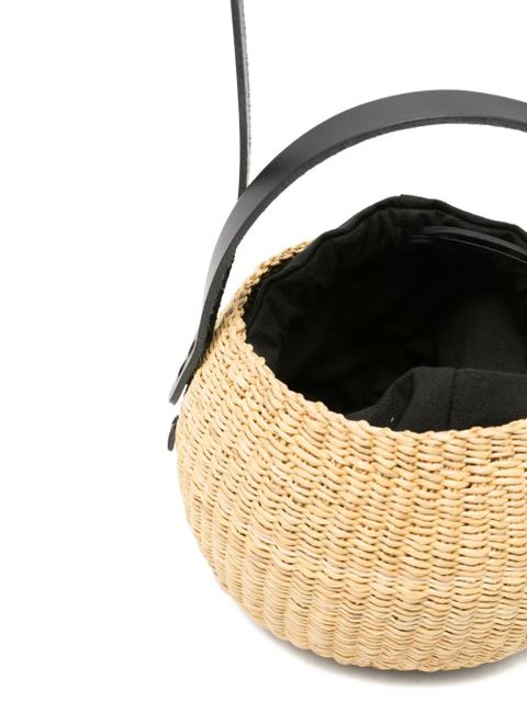 Muun Orphee woven straw tote bag - Neutrals