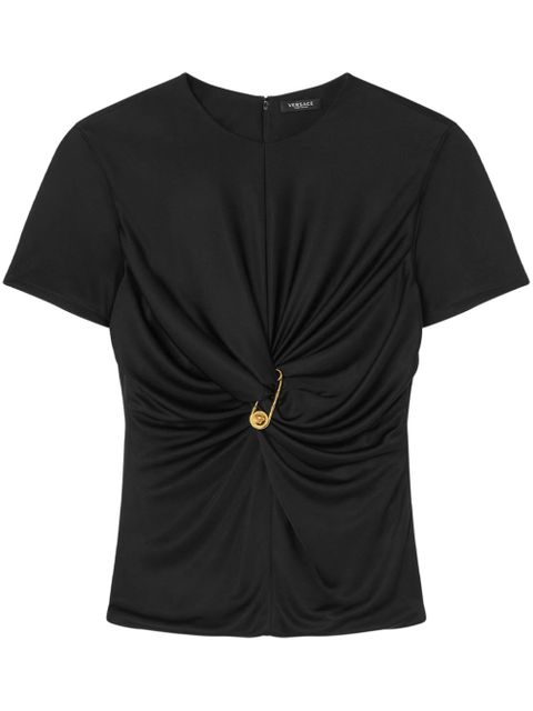 Versace Safety Pin gathered top - Black - zdjęcie produktu nr 1