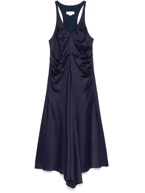Victoria Beckham pleated maxi dress - Blue - zdjęcie produktu nr 1