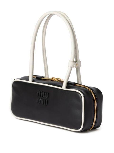 Miu Miu Beau leather tote bag - Black