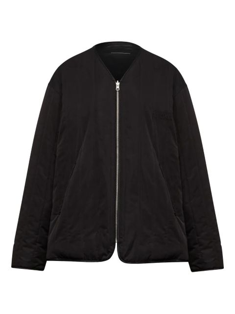 MM6 Maison Margiela zip-up jacket - Black - zdjęcie produktu nr 1