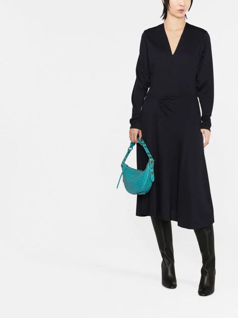 ISABEL MARANT Courtney V-neck dress - Black - zdjęcie produktu nr 2