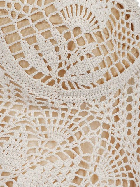 Magda Butrym crochet scalloped bodysuit - Neutrals - zdjęcie produktu nr 2