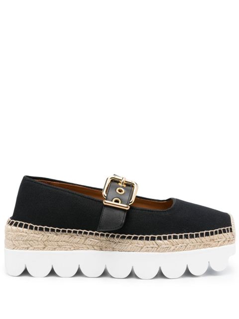 Marni Mary Jane canvas espadrilles - Black