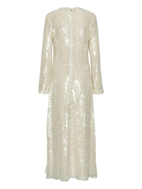 ROTATE BIRGER CHRISTENSEN sequin-embellished maxi dress - White