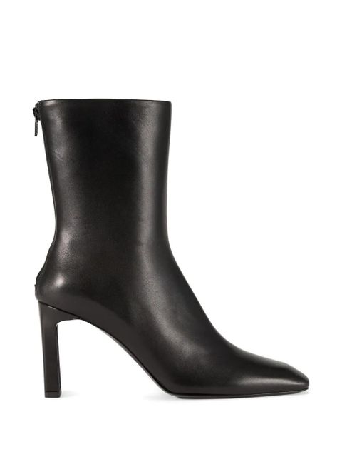 TOTEME square-toe ankle boots - Black - zdjęcie produktu nr 1