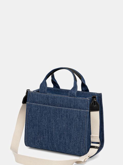 Dkny torebka jeansowa kolor niebieski R52ADR57
