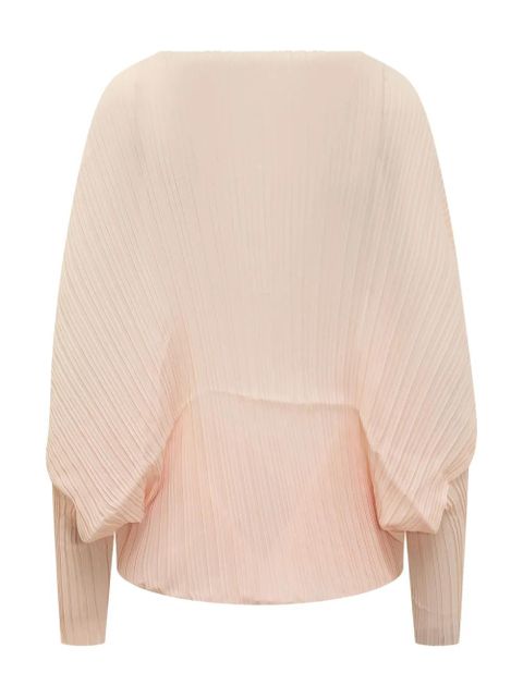 Max Mara pleated shoulder cover - Neutrals - zdjęcie produktu nr 2
