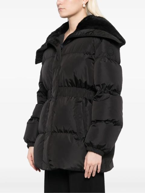 Moncler goose down puffer jacket - Black