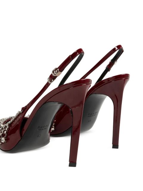 Gucci 105mm Guinevere pumps - Red