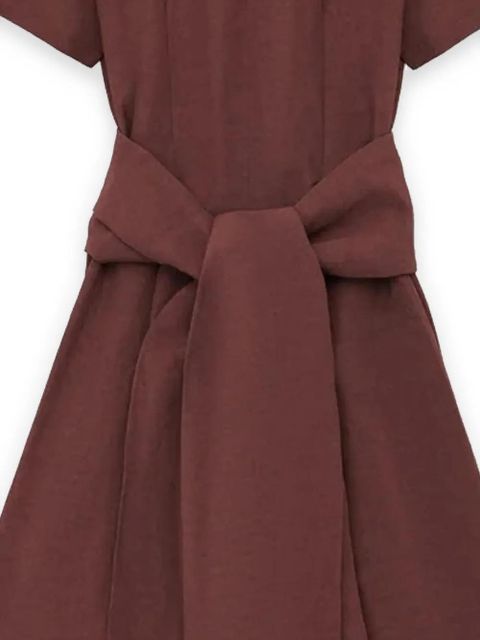 LOEWE Pebble Anagram mini dress - Brown - zdjęcie produktu nr 2