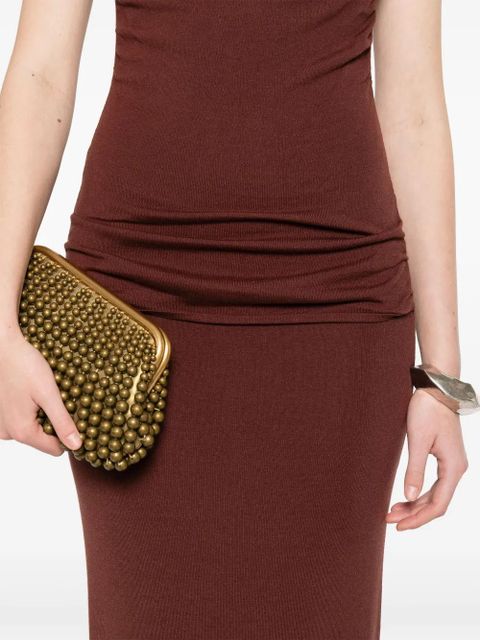 Aya Muse knitted maxi dress - Brown