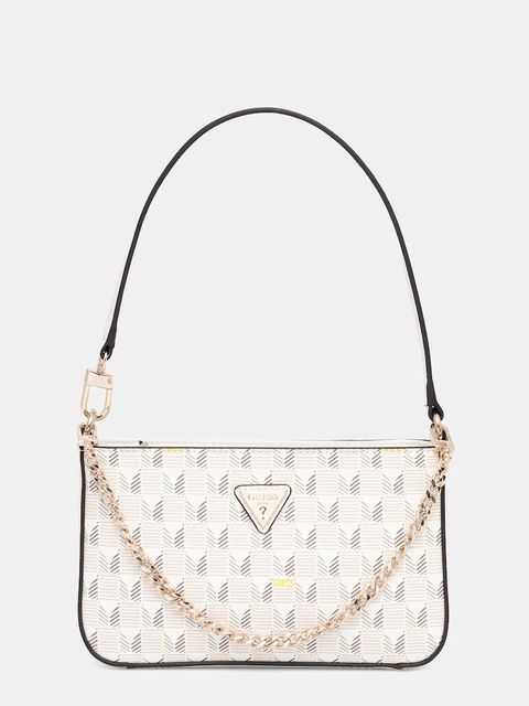 Guess torebka kolor beżowy HWJT86 81720 - zdjęcie produktu nr 1