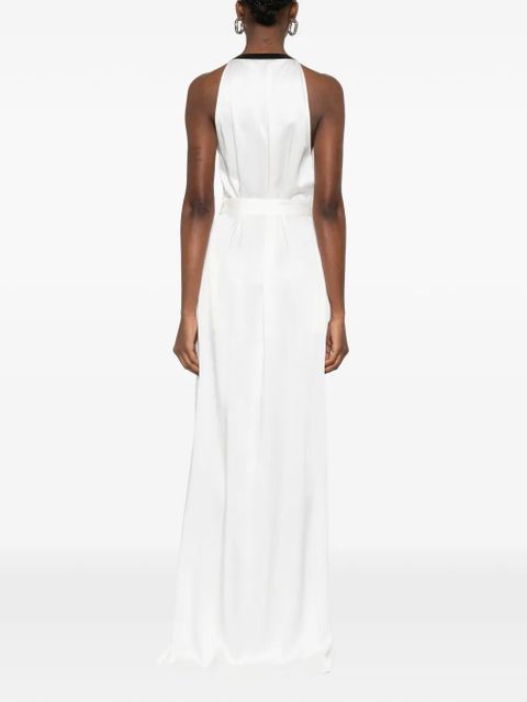 TOM FORD belted maxi dress - White