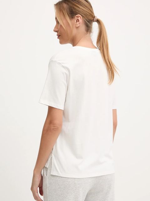 BOGNER Fire+Ice t-shirt bawełniany LOTTE damski kolor biały 54527308