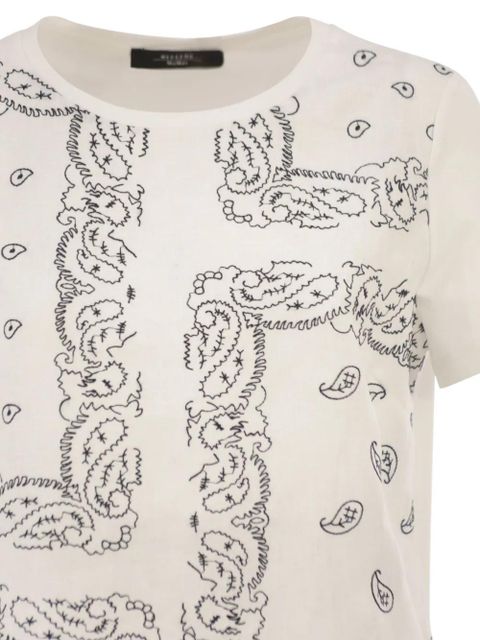 Weekend Max Mara embroidered T-shirt - White