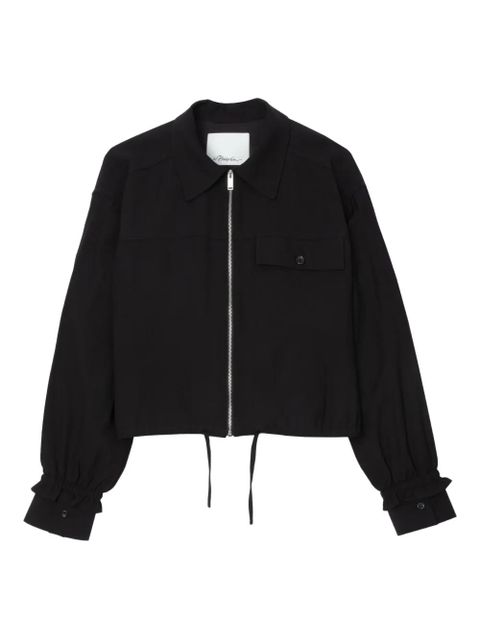 3.1 Phillip Lim zip-fastening blouse - Black - zdjęcie produktu nr 1