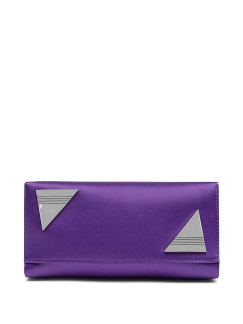 The Attico Midnight clutch bag - Purple