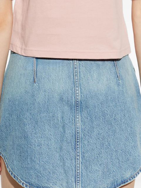 Diesel T-Cropyn embroidered-logo T-shirt - Pink