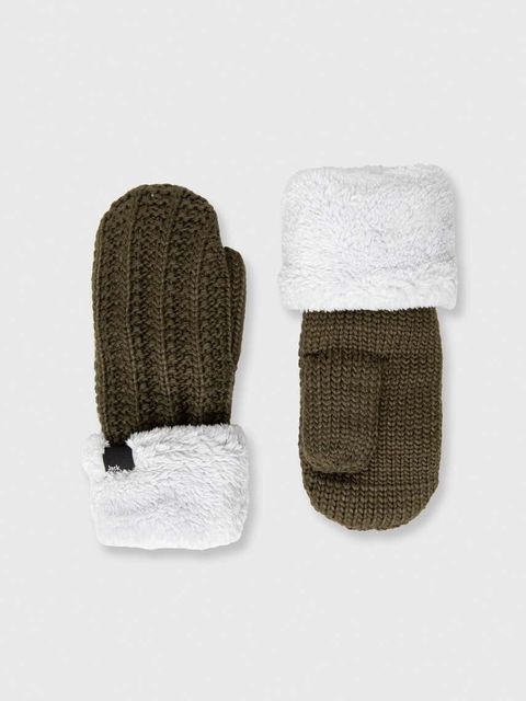 Jack Wolfskin rękawiczki Highloft damskie kolor zielony 1908002 - zdjęcie produktu nr 1