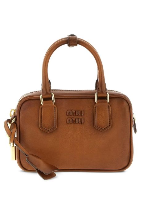 Miu Miu Arcadie tote bag - Brown - zdjęcie produktu nr 1