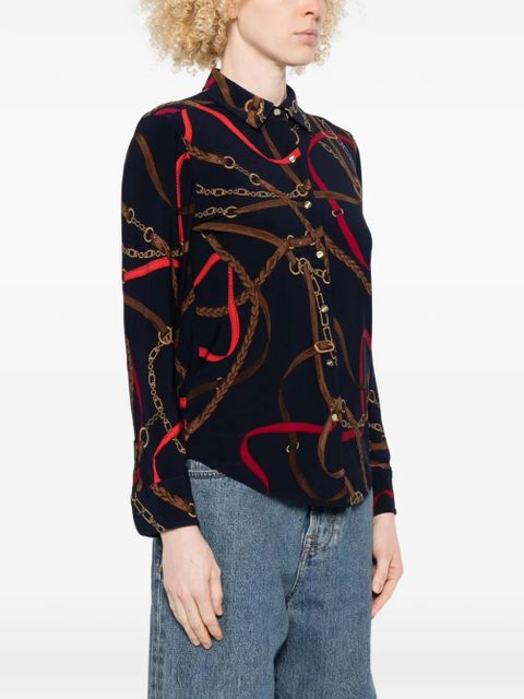 Lauren Ralph Lauren printed shirt - Blue