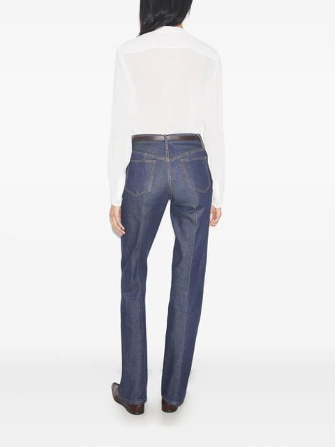 Tory Burch Georgette bow-detail shirt - White - zdjęcie produktu nr 2