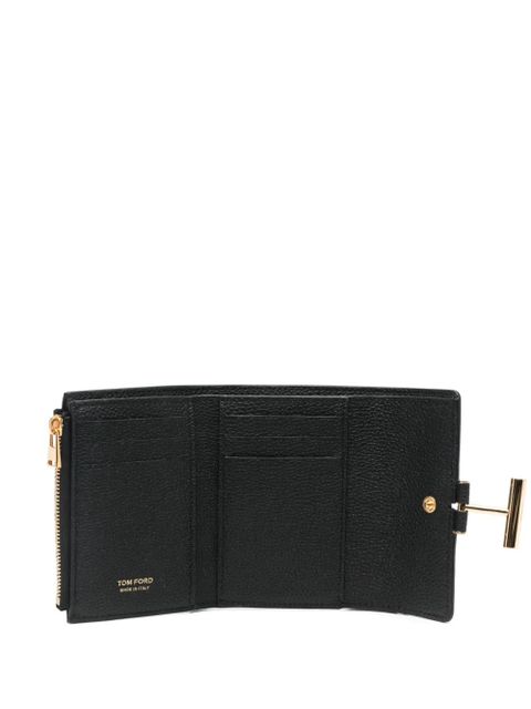TOM FORD Tara leather wallet - Black