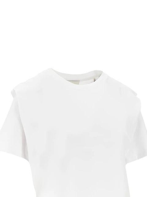 ISABEL MARANT Zelitos padded T-shirt - White - zdjęcie produktu nr 2