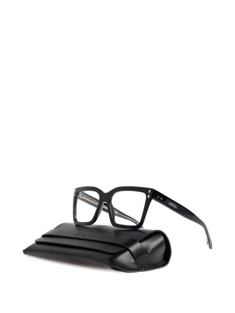 Isabel Marant Eyewear square-frame glasses - Black - zdjęcie produktu nr 2