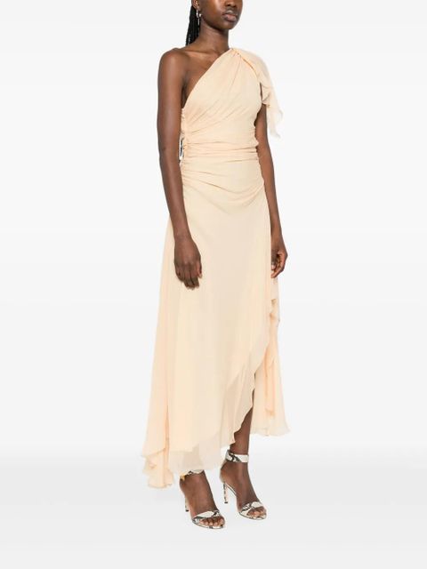 Victoria Beckham ruched maxi dress - Yellow - zdjęcie produktu nr 2