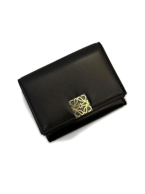 LOEWE Anagram leather wallet - Black - zdjęcie produktu nr 2