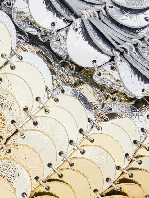 Rabanne Paco tote bag - Gold