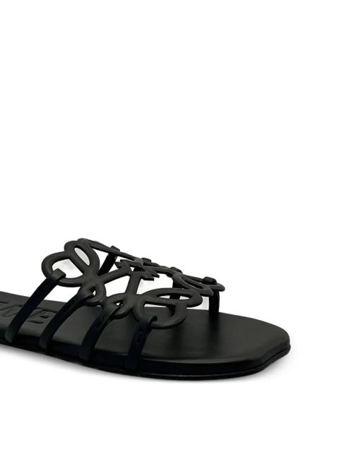 LOEWE petal anagram sandal - Black - zdjęcie produktu nr 2
