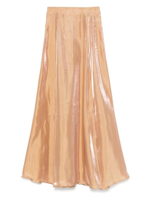 STAUD Vincenzo maxi skirt - Brown - zdjęcie produktu nr 1