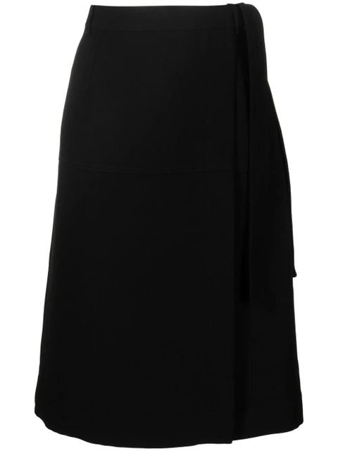 3.1 Phillip Lim heavy candy wrap midi skirt - Black - zdjęcie produktu nr 1