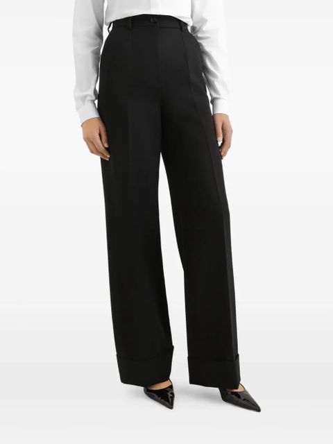 Dolce & Gabbana pleated trousers - Black