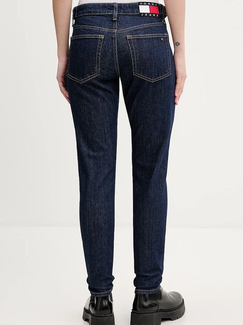 Tommy Jeans jeansy damskie kolor granatowy DW0DW22432 - zdjęcie produktu nr 2
