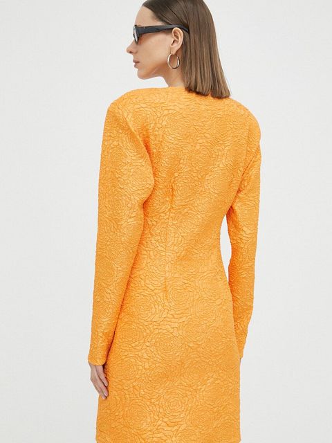 Gestuz sukienka MaisieGZ kolor pomarańczowy mini dopasowana