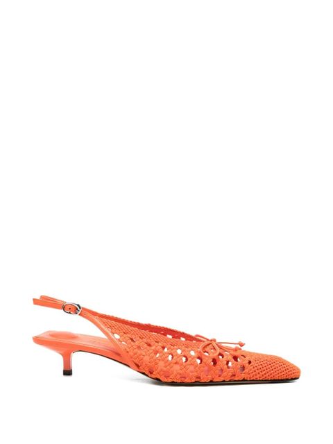 Jacquemus Duelo slingback pumps - Orange - zdjęcie produktu nr 1