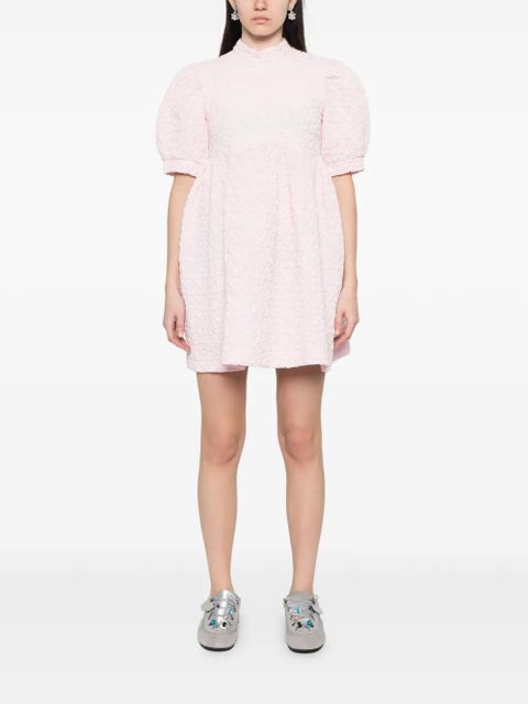 Cecilie Bahnsen Cbdumas puffed-sleeve mini dress - Pink