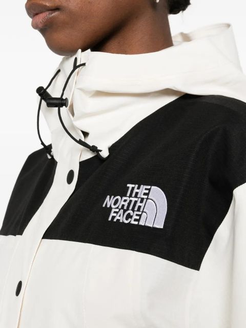 The North Face hooded buttoned raincoat - Neutrals